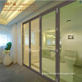 Aluminium Commercial Exterior Glass Folding Door Design